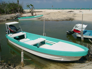 Isla Blanca Flats Boat