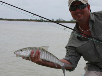 Bonefish on Fly