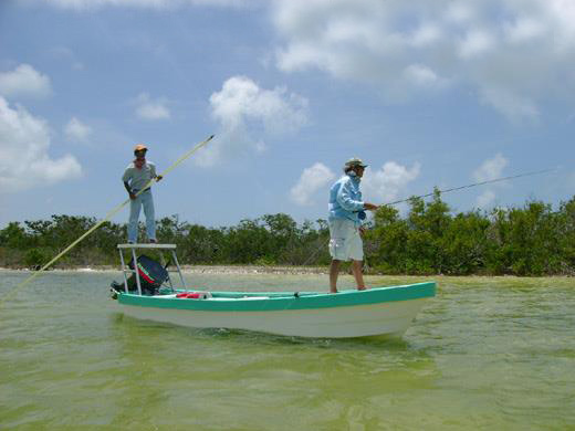 Cancun Fly Fishing Boat
