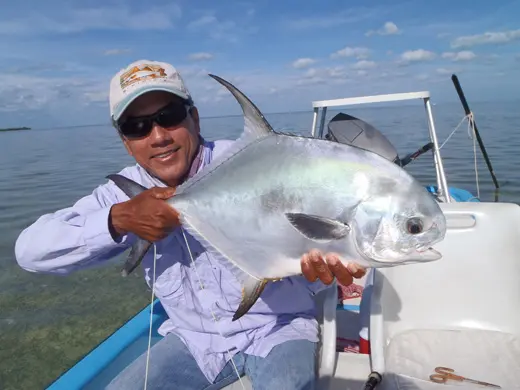 Permit Fishing in Isla Blanca